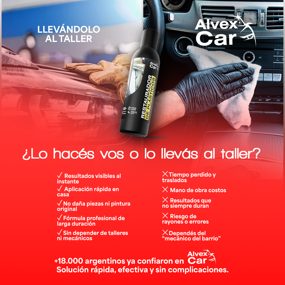 AlvexCar® | Restaurador de plásticos