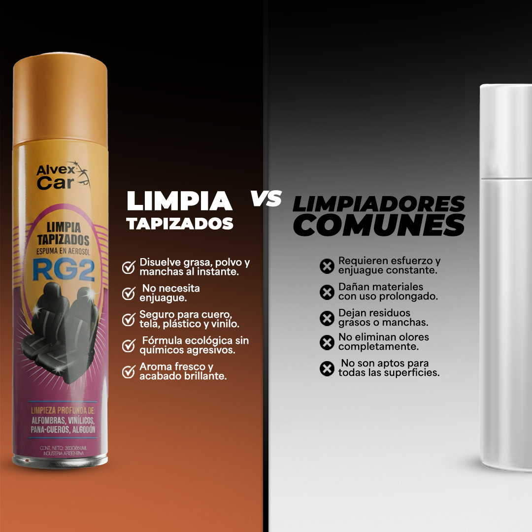 ProClean® | Espuma limpiadora multifuncional para auto