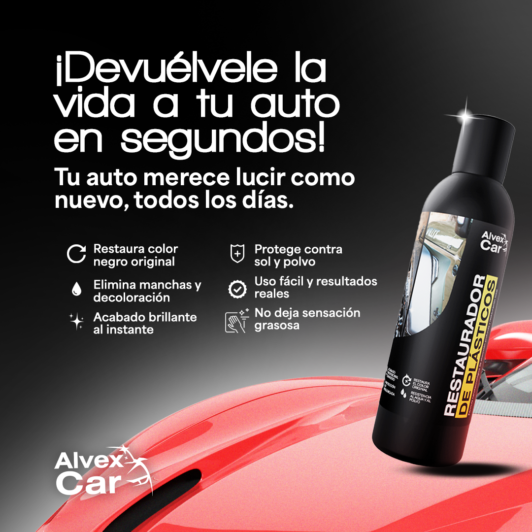 AlvexCar® | Restaurador de plásticos