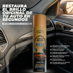 InteriorDetailer® -  Restaurador de Plásticos con Efecto Brillo Intenso en aerosol