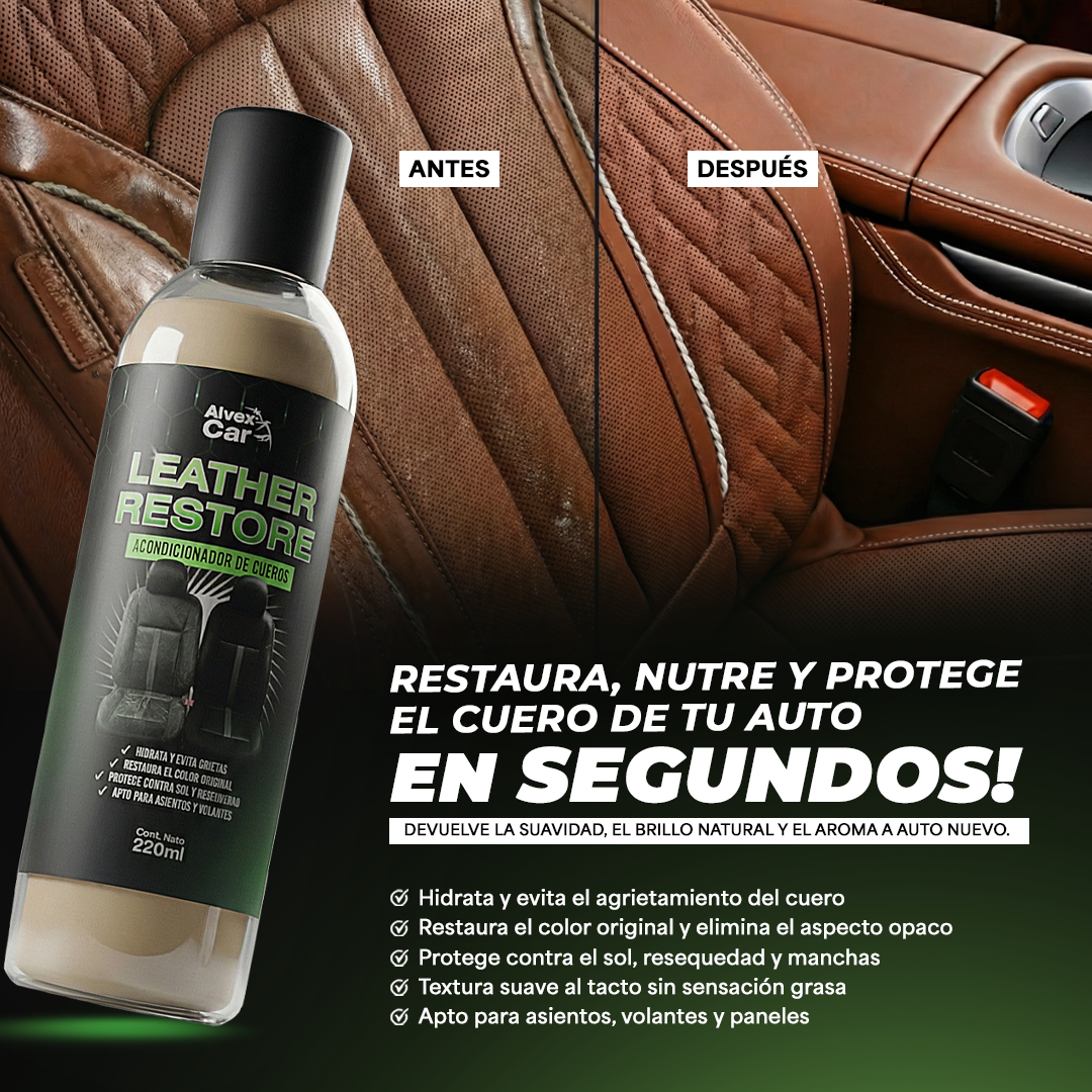 LeatherRestore® | Gel acondicionionador de cueros | 250 ML