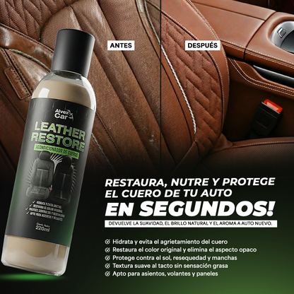 LeatherRestore® | Gel acondicionionador de cueros | 250 ML