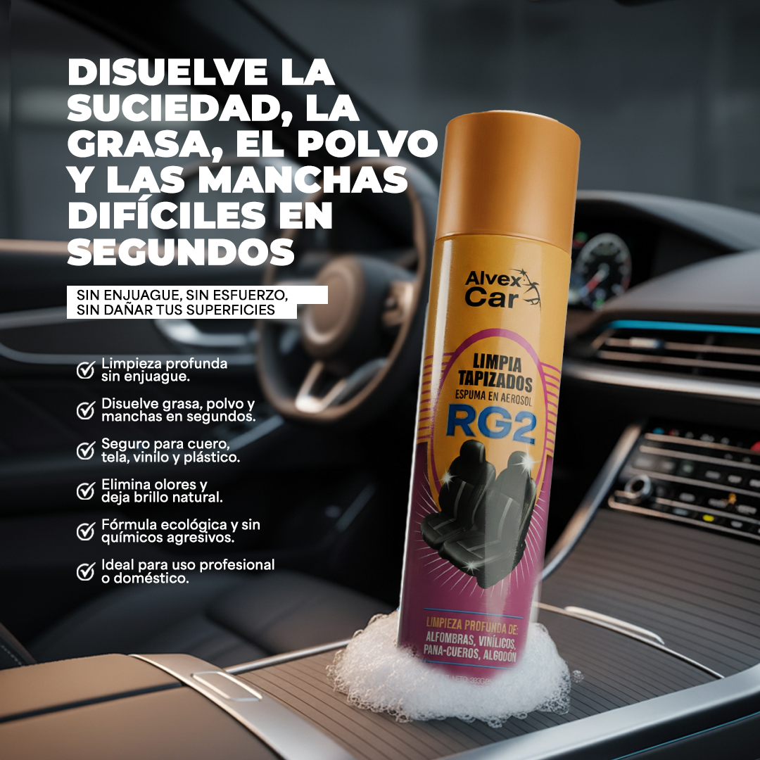 ProClean® | Espuma limpiadora multifuncional para auto