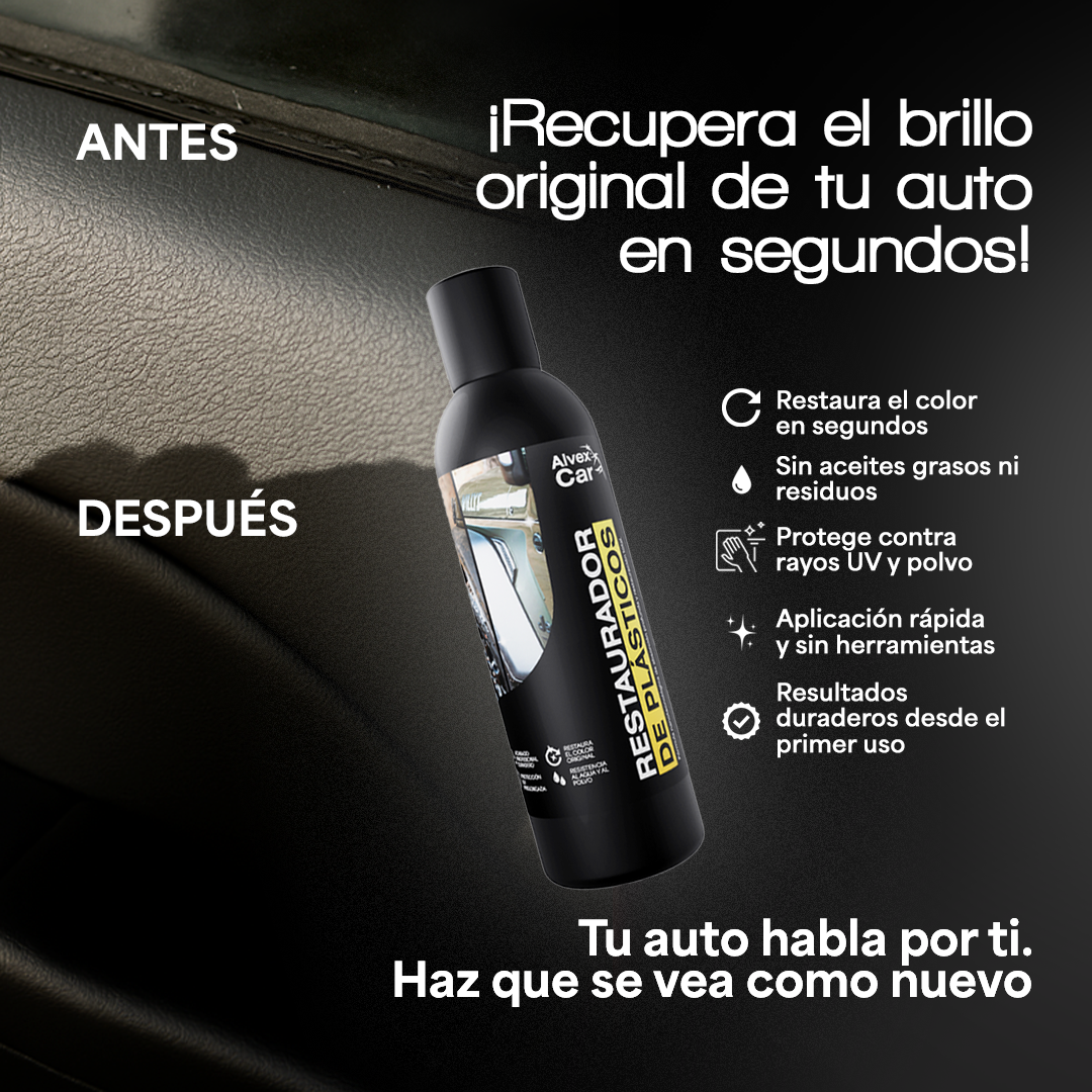 AlvexCar® | Restaurador de plásticos
