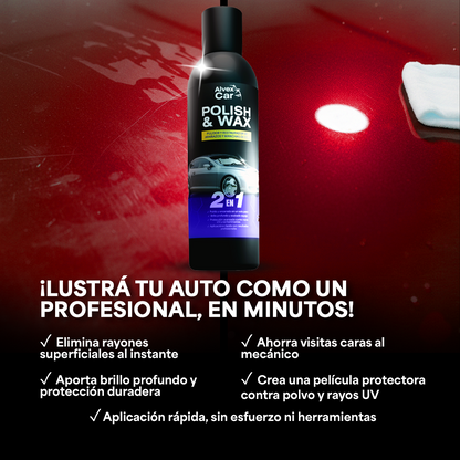 AlvexCar® | Pulidor y Restaurador de pintura automotriz | 500 ML
