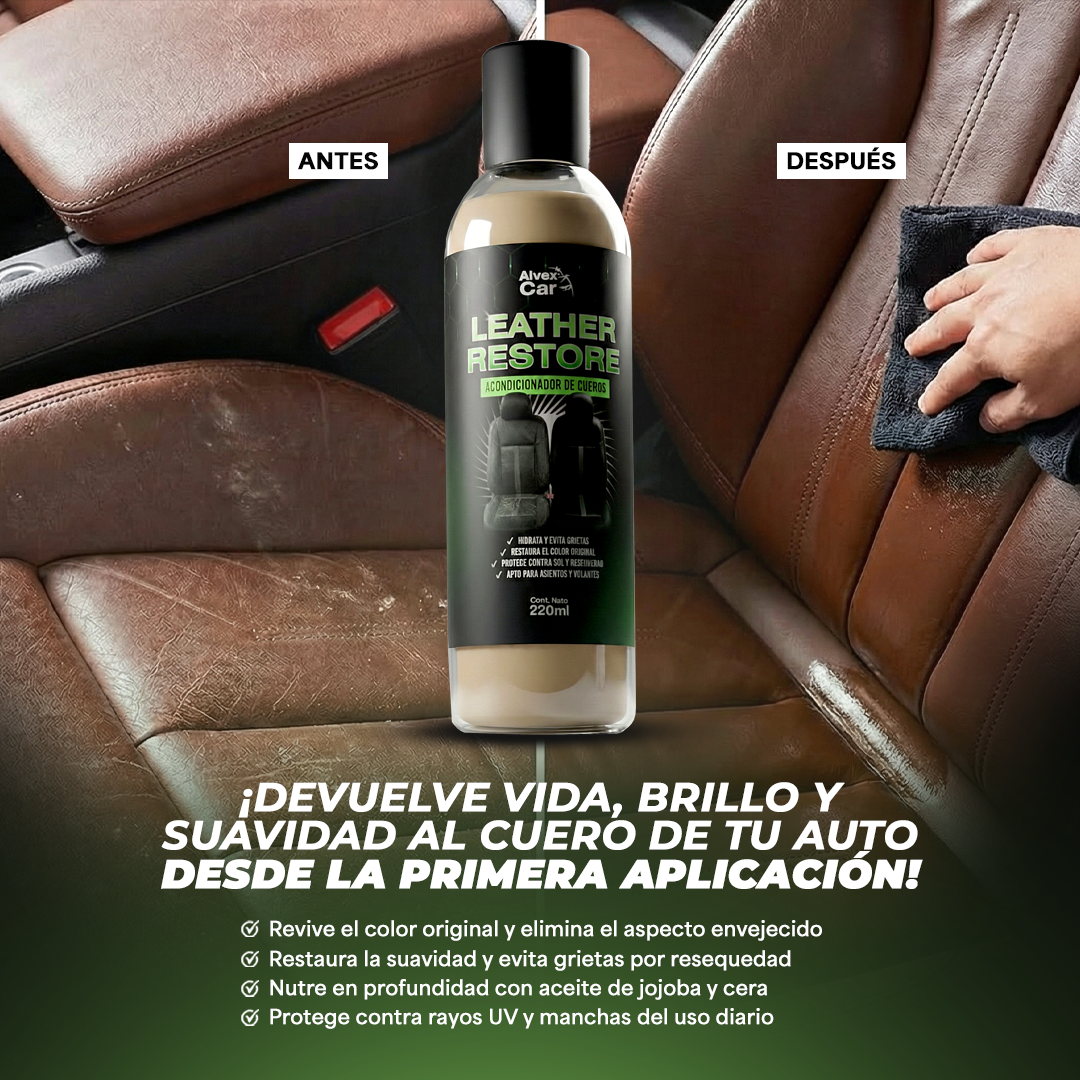 LeatherRestore® | Gel acondicionionador de cueros | 250 ML