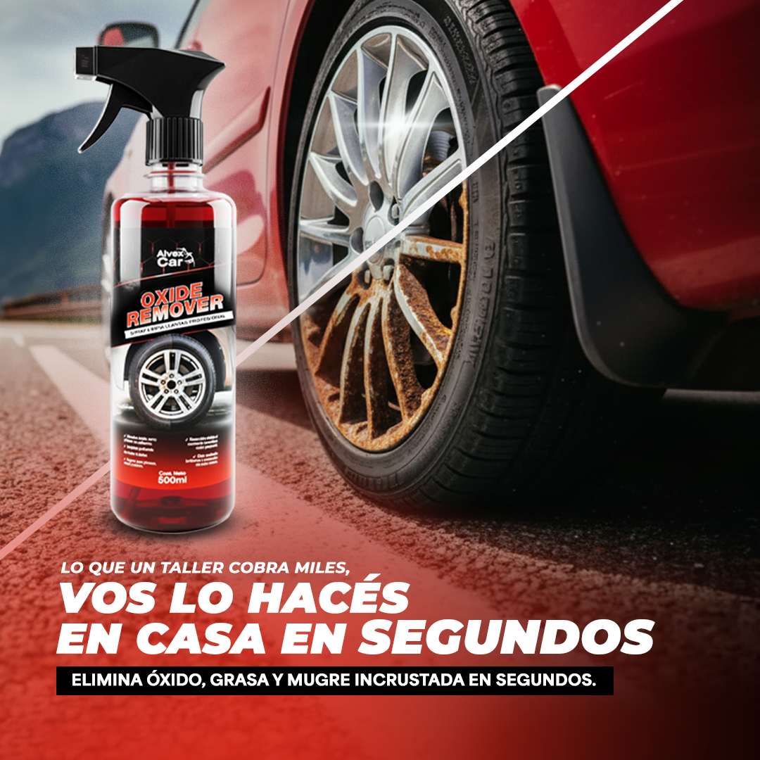 Oxide Remover® | Spray limpia llantas profesional | 500 ML