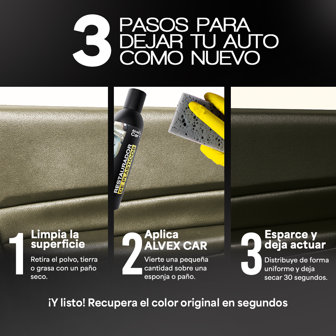 AlvexCar® | Restaurador de plásticos