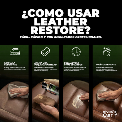 LeatherRestore® | Gel acondicionionador de cueros | 250 ML