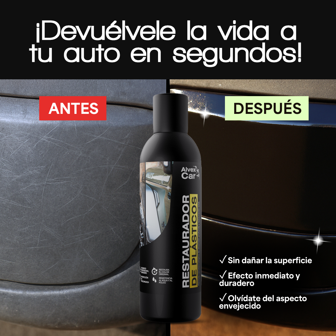 AlvexCar® | Restaurador de plásticos