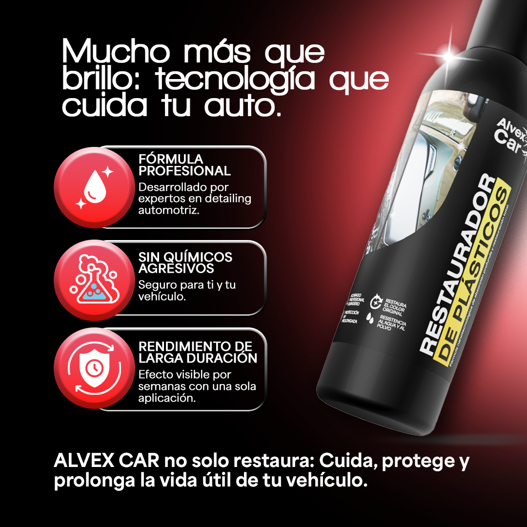 AlvexCar® | Restaurador de plásticos
