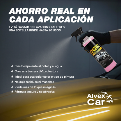 UltimateCeramic® | Spray de Recubrimiento Cerámico 3 EN 1 | 500 ML
