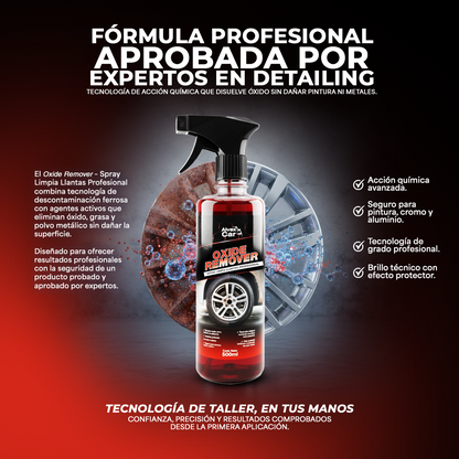 Oxide Remover® | Spray limpia llantas profesional | 500 ML