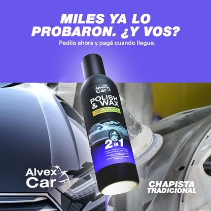 AlvexCar® | Pulidor y Restaurador de pintura automotriz | 500 ML