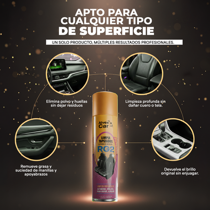 ProClean® | Espuma limpiadora multifuncional para auto